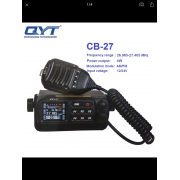 CB 27 Mobile QYT Transceiver AM-FM Dual-Modes unlocked 26->30Mhz